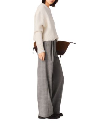 Prince of Wales Check Palazzo Pants