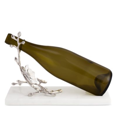 Silver Orchid Wine Rest