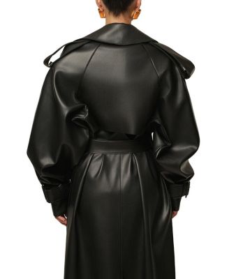  The Icon PU Leather Coat
