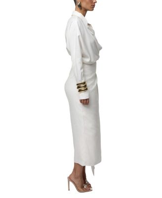  Skyline Wrap Midi Dress