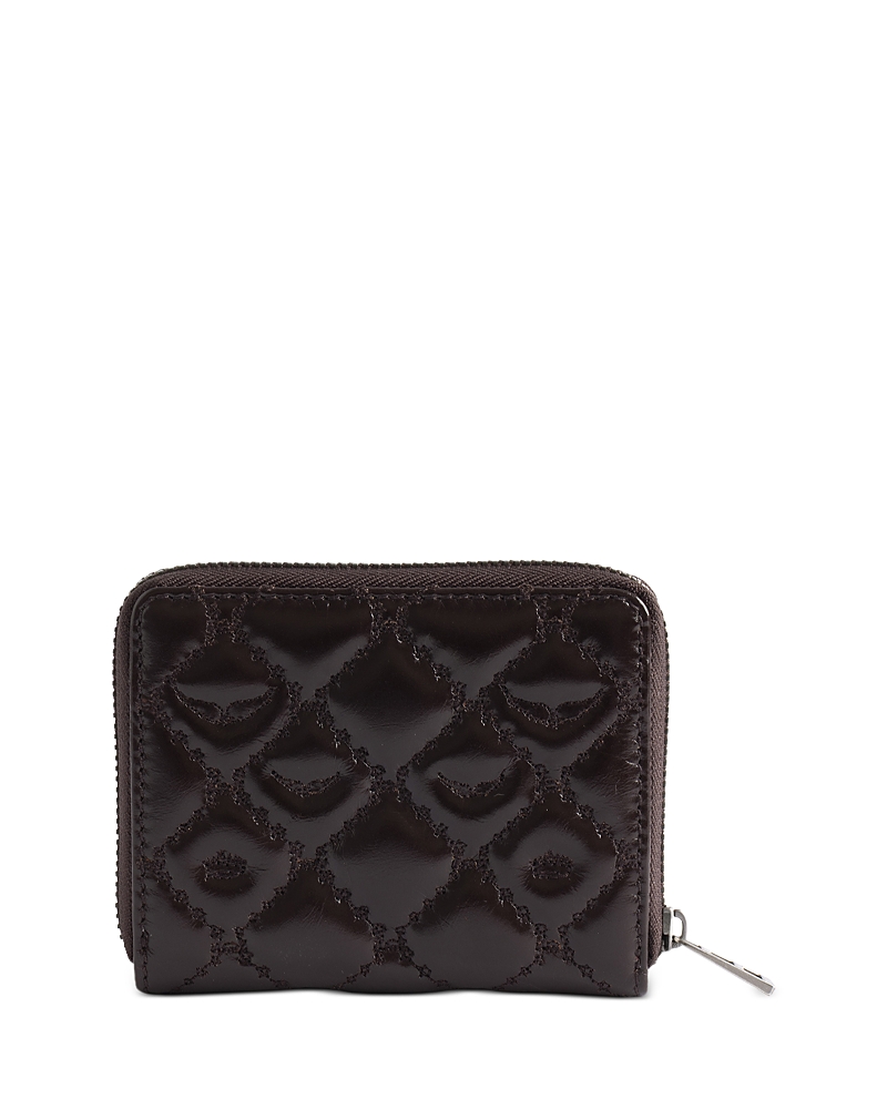 Zadig & Voltaire Mini Zv Vintage Monogram Leather Wallet