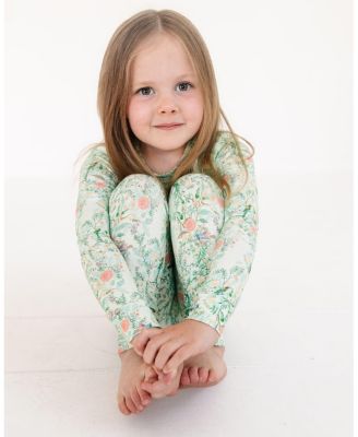  Girls' Sage Blossom Pajama Set - Baby, Little Kid