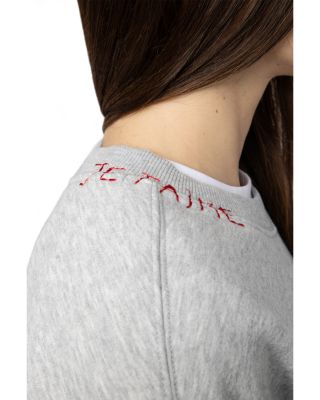 Oscarpmo Flowing Heart Sweatshirt