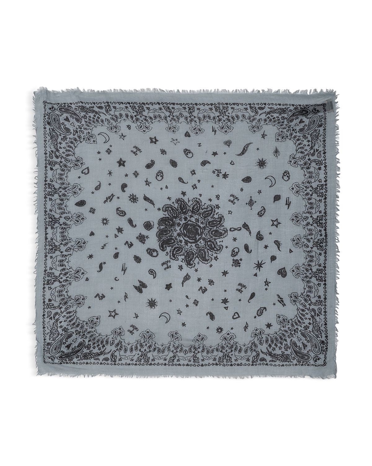 Zadig & Voltaire Nuage Cashmere Bandana Scarf
