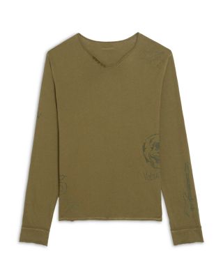 Monastir Long Sleeve Henley Tee