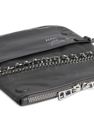 x Humberto Cruz Rock Nano Leather Clutch