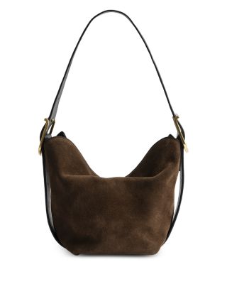 Baby Jane Suede Shoulder Bag