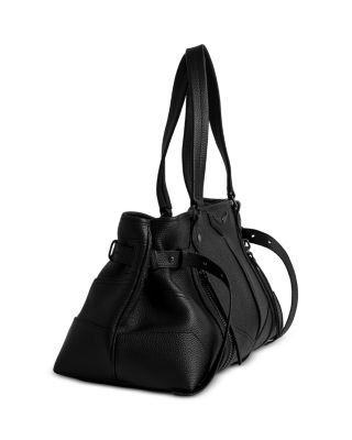 Sunny Leather Shopper Tote