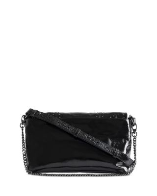 Rocky II Studded Vintage Patent Leather Clutch
