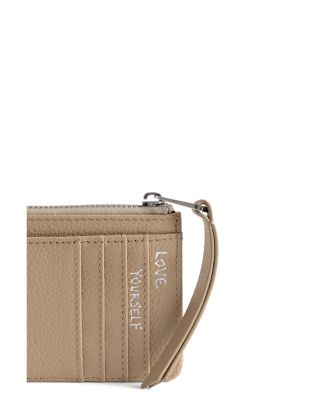 ZV Grained Leather Card Case 