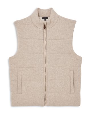 Otley Sleeveless Zip Through Ribbed Gilet Vest
