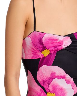 Floral Mesh Maxi Dress - Exclusive