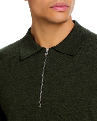 Sergio Quarter Zip Polo Sweater