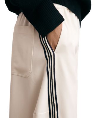Elle Barrel Leg Side Stripe Pants