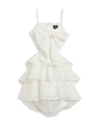 Girls' Tulip Lace Bow Dress - Little Kid, Big Kid