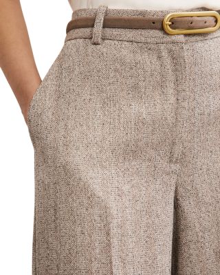 Isla Texture Wide Leg Pants