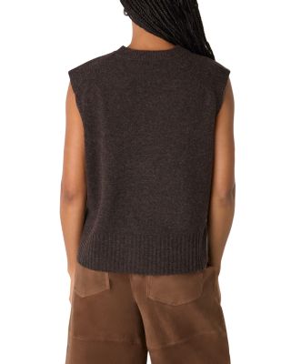 Wool Sleeveless Tank Sweater