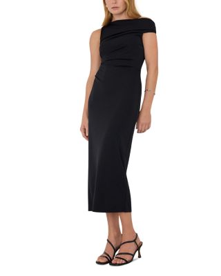 Jersey Crepe Asymmetric Dress