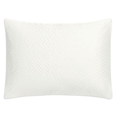Basketweave Quilted Boudoir Sham