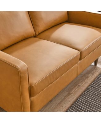 Impart Genuine Leather Loveseat