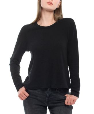 Long Sleeve Baby Fit Shrunken Crew Tee