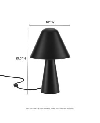 Jovial Metal Mushroom Table Lamp