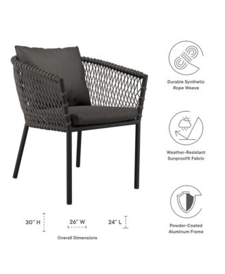 Sailor Outdoor Patio Dining Armchair
