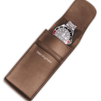 x Bloomingdale's Single Leather Watch Pouch - Exclusive  