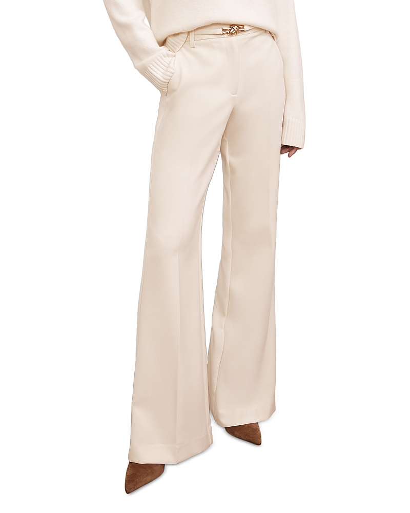 Reiss Petite Leona Flare Leg Pants