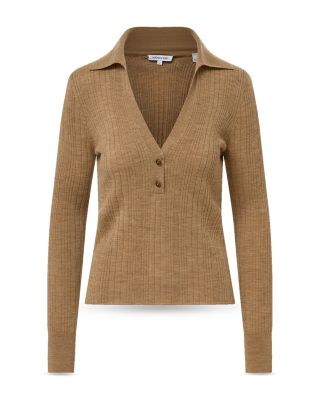 Rouni Merino Wool V Neck Sweater