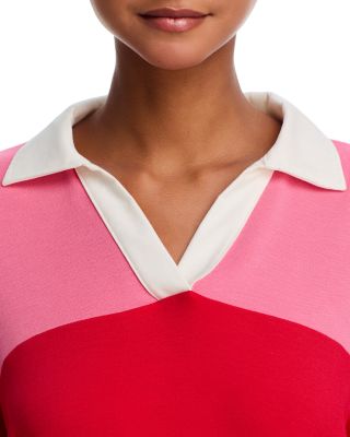 Katie Fleece Rugby Sweatshirt