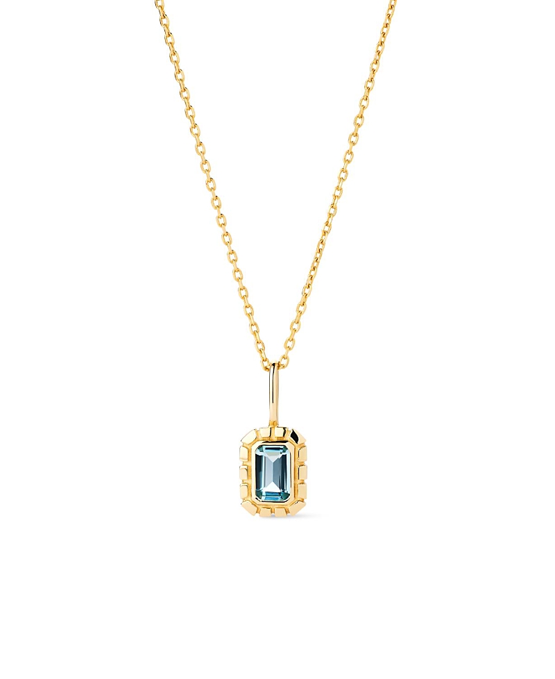 Ana Luisa Solid Yellow Gold Heirloom Charm Necklace