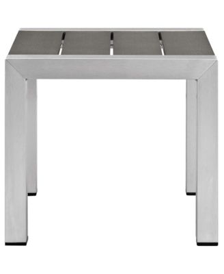 Shore Sunbrella  Fabric Outdoor Patio Aluminum, Set of 3