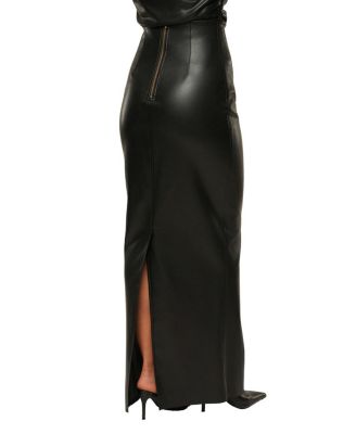  Ace PU Leather Skirt