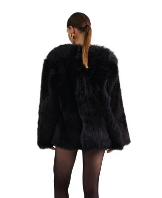 Jana Shearling Long Sleeve Jacket