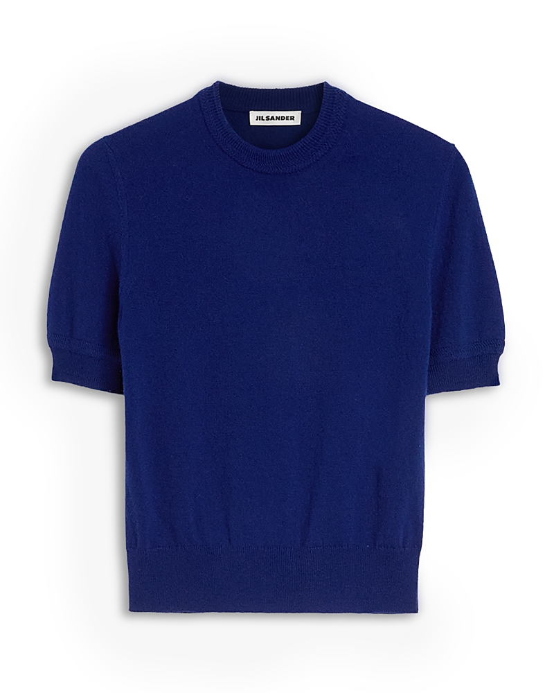 Jil Sander Short Sleeve Wool Tee