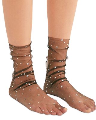 Starry Sky Tulle Socks