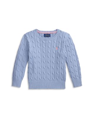 Boys' Cable Knit Cotton Sweater - Little Kid