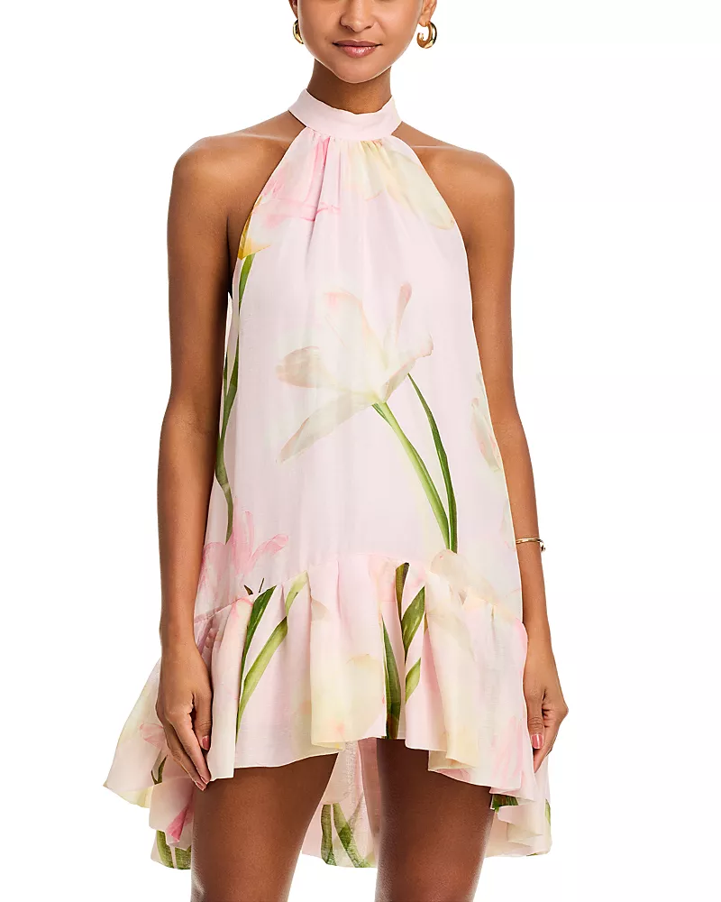 Cara Cara Arca Linen Silk Mini Dress
