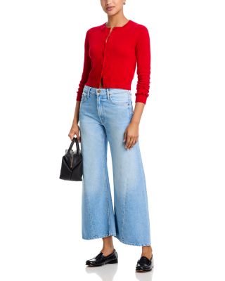 Lil Lemon Twist Sneak High Rise Wide Leg Jeans in Munchies