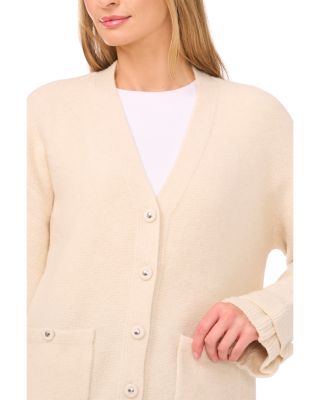 Ruffled Cuff Cardigan