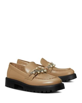 Women's Embellished Classic Loafers