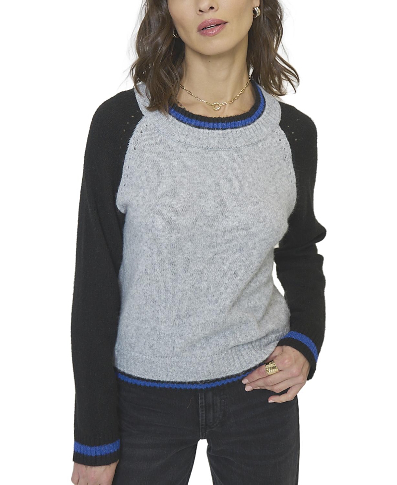 Central Park West Women's Olivia Baseball Sweater