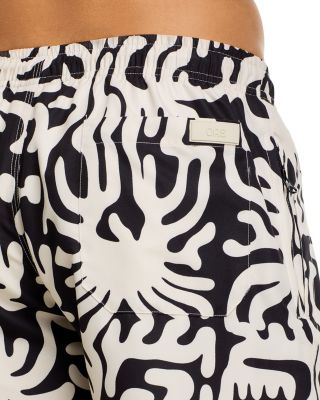 Loefy Patterned Swim Shorts