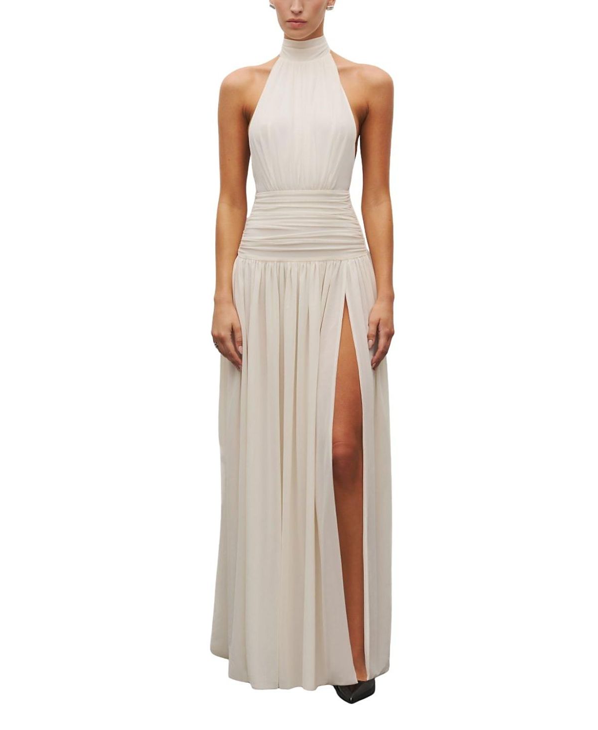 Heiress Beverly Hills The Halter Slit Gown