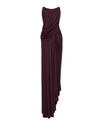  The Gathered Drape Gown