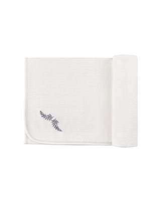  Unisex Organic Cotton Embroidered Collar Collection Blanket - Baby
