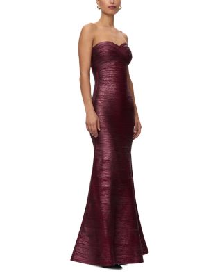 The Metallic Sara Gown