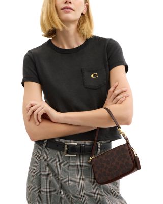 Plaza Signature Canvas Satchel