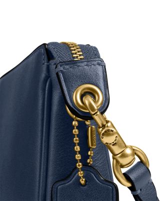 Plaza Mini Brown Leather Shoulder Bag